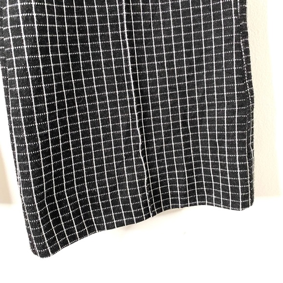 Anthropologie Maeve Black White Plaid Pants - Picture 3 of 7